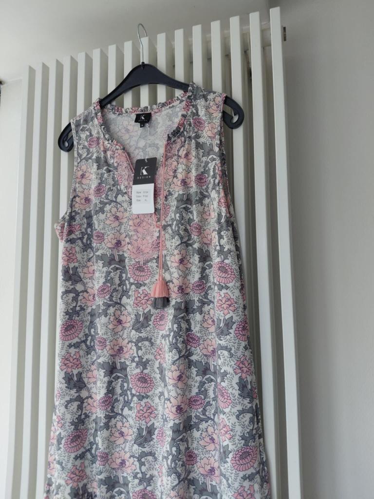 Zomerjurk K-design XL, Kleding | Dames, Jurken, K-design, Maat 42/44 (L), Nieuw, Ophalen of Verzenden