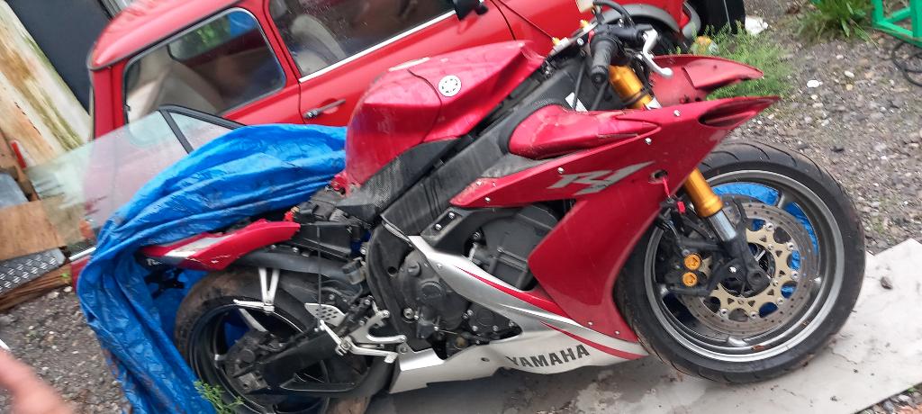 yamaha r1 5VY pieces, Enlèvement