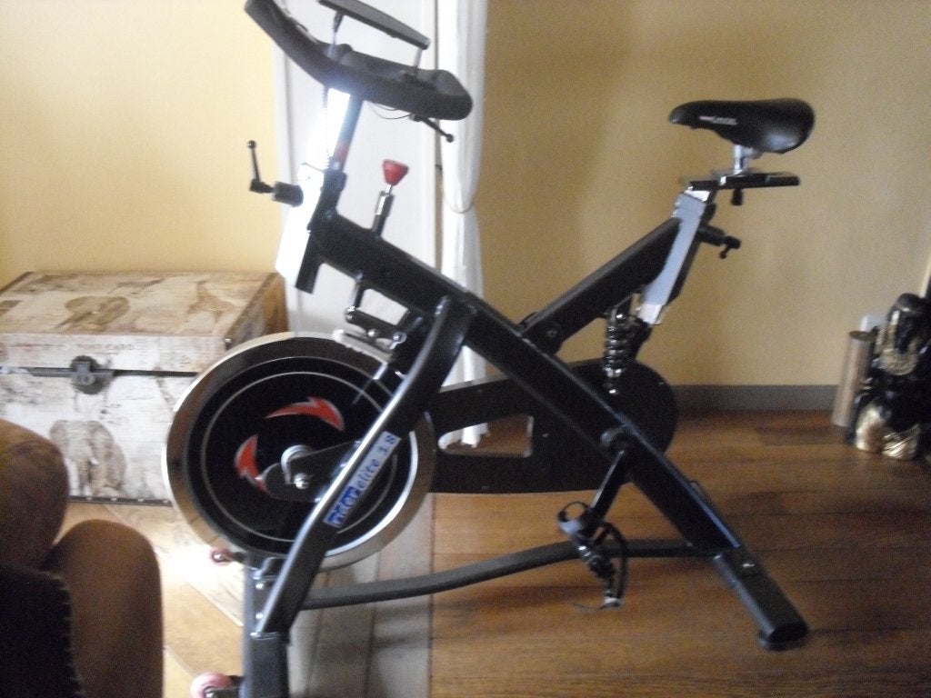 Spinninbike profesioneel, Ophalen, Zo goed als nieuw