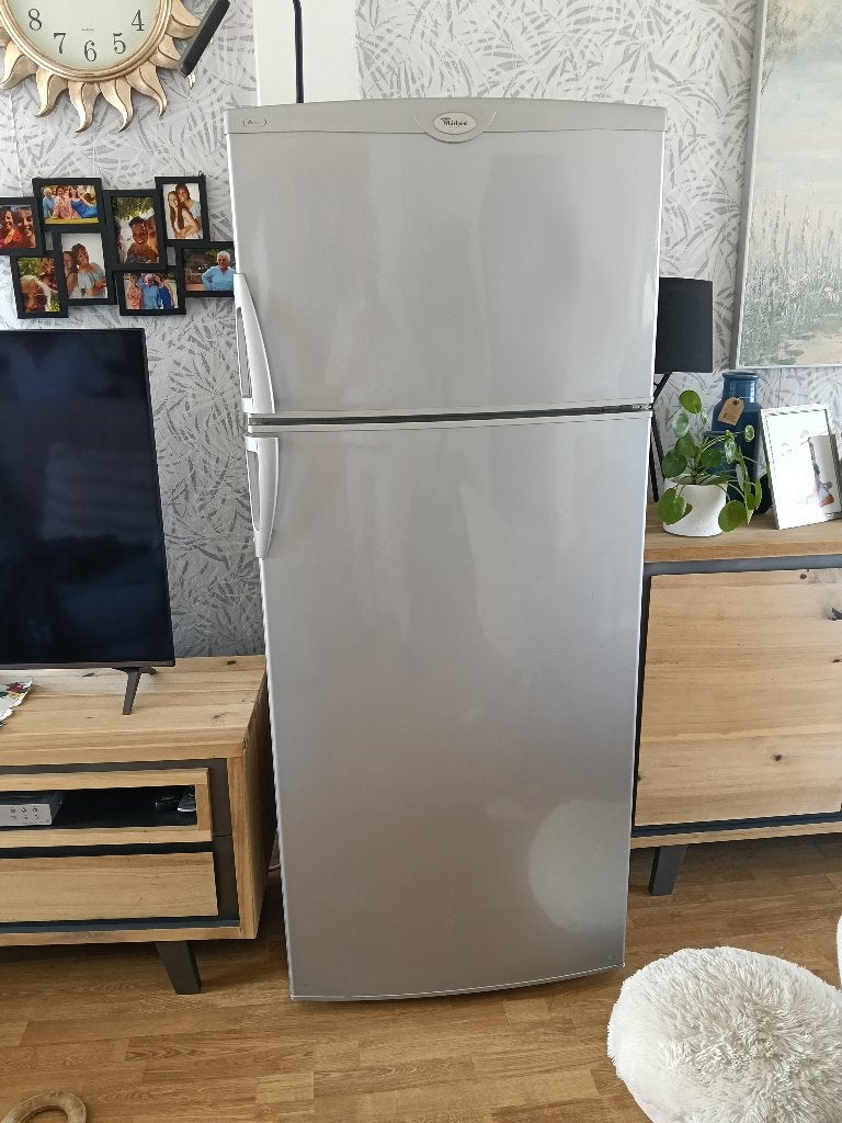 Ijskast met diepvries Whirlpool, Ophalen, 150 tot 200 liter, Gebruikt, 60 cm of meer