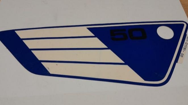 Sticker Yamaha FS1, Fietsen en Brommers, Ophalen, Yamaha