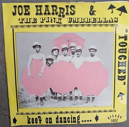 †JOE HARRIS & THE PINK UMBRELLA'S: "Keep on dancing...", Enlèvement ou Envoi, Pochette photo, 7 inch, Comme neuf