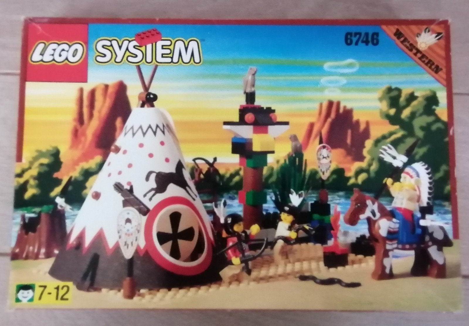 Lego System 6746 Western, Overige thema's, Lego, Ophalen of Verzenden, Zo goed als nieuw