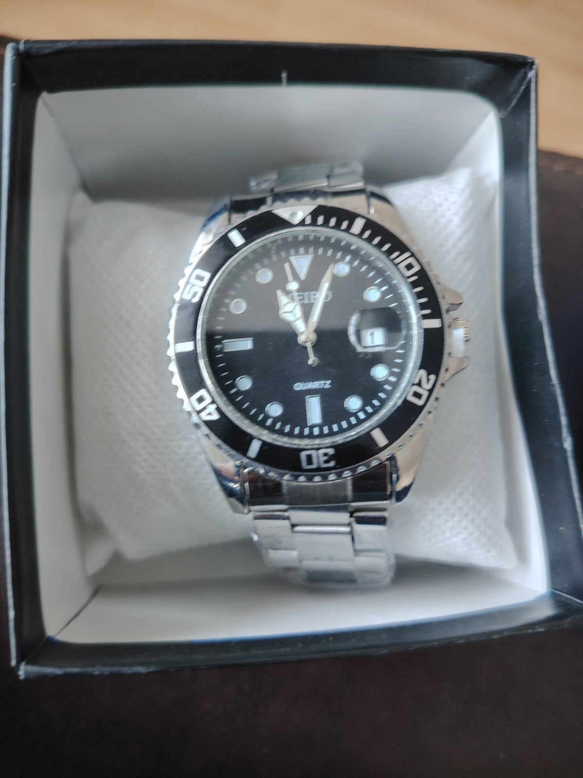 Nieuwe horloge, Ophalen, Nieuw