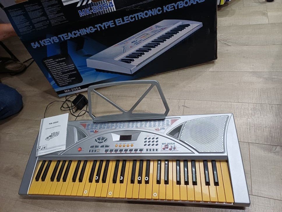 54 toetsen keyboard elektronisch werkt nog, Enlèvement, Utilisé, Électronique, Sonore