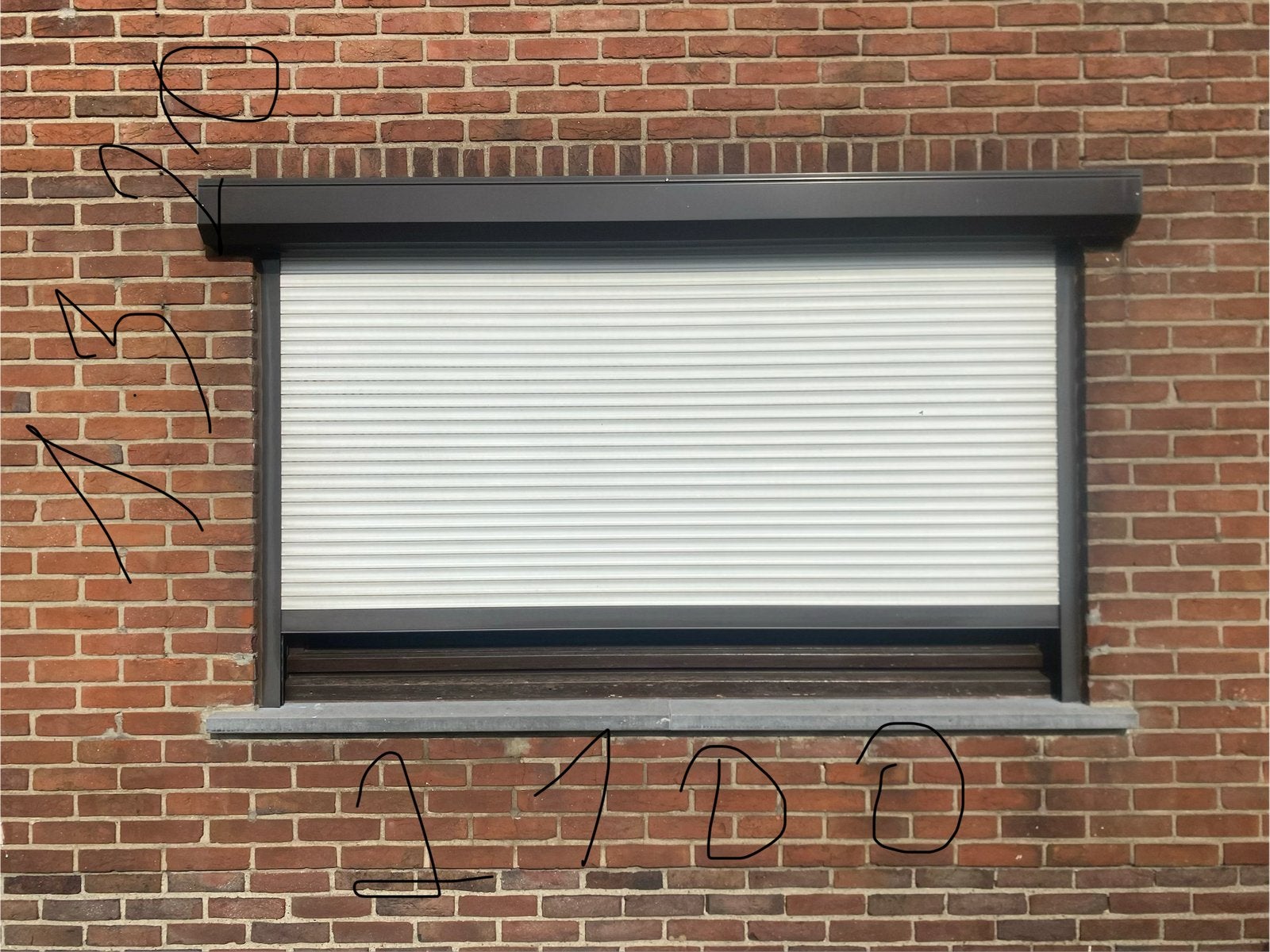 Rolluiken aluminium, Doe-het-zelf en Bouw, Rolluiken, Ophalen, Zo goed als nieuw