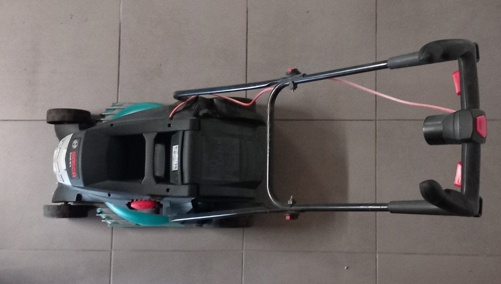 Bosch Rotak 40 S elektrische grasmachine, Ophalen, Cirkelmaaier, Gebruikt, Elektrische grasmaaier