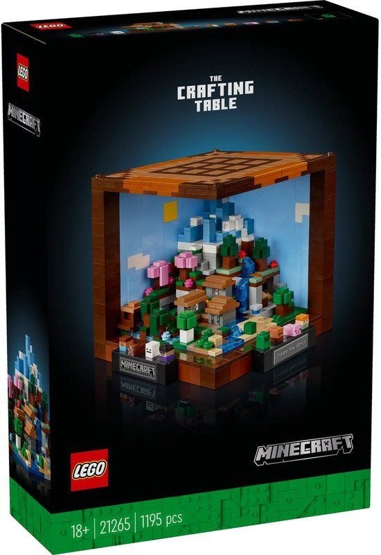 LEGO 21265 Minecraft De werkbank nieuw, Minecraft, Lego, Nieuw, Ophalen of Verzenden