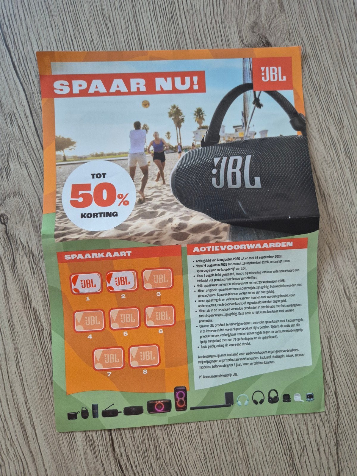 Spaarzegels: Delhaize - JBL, Verzamelen, Supermarktacties, Overige supermarkten, Ophalen of Verzenden