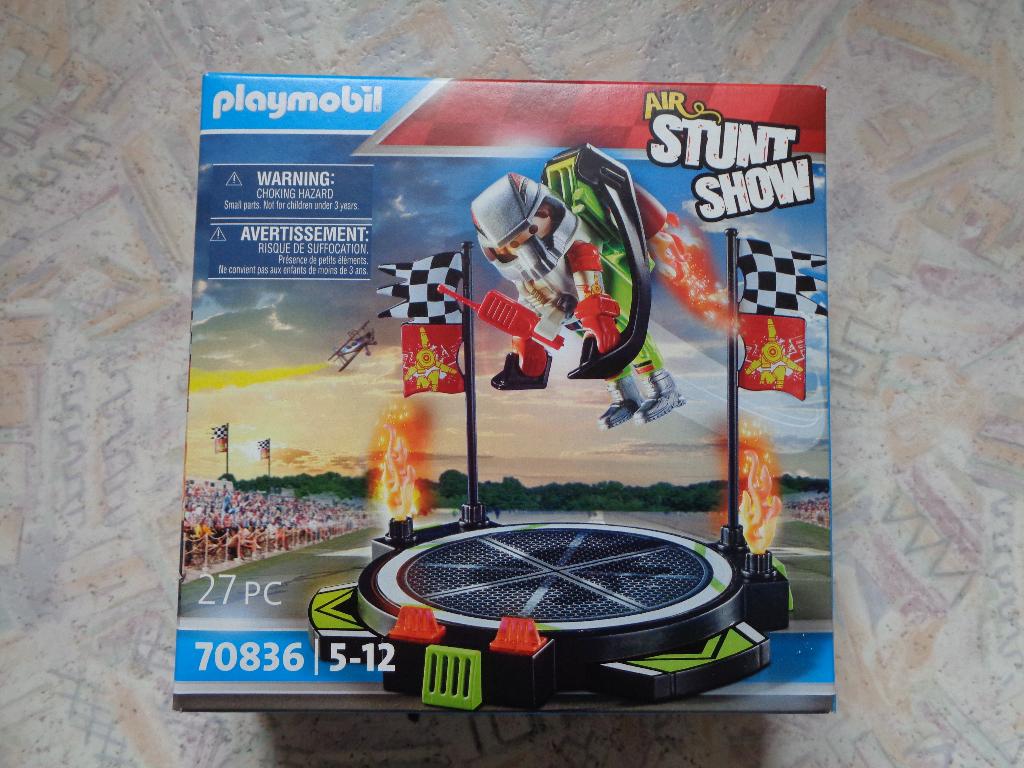 PLAYMOBIL Air Stuntshow Jetpack-vlieger - 70836, Ophalen of Verzenden, Nieuw, Complete set