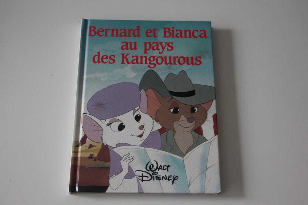 Livre Bernard et Bianca au pays des Kangourous, Enlèvement, Utilisé, Disney