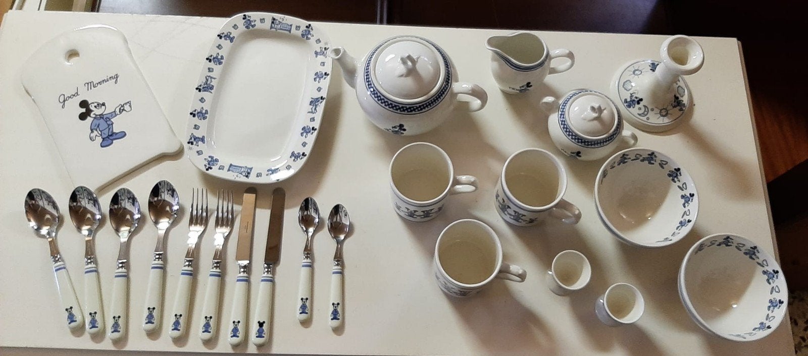 donaldson disney mickey mouse ontbijt servies voor 2 royal b, Enlèvement