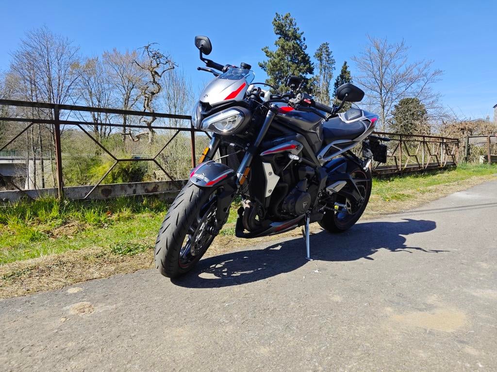 Triumph Street Triple 765 RS – 2021 – 13 000 km, Motoren, Motoren | Triumph, Particulier, 3 cilinders, Quickshifter