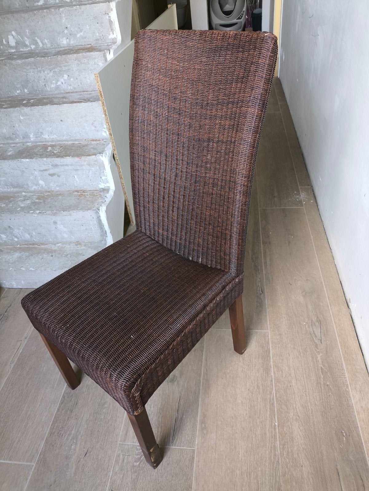 6 rieten stoelen, Huis en Inrichting, Ophalen