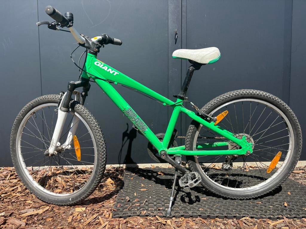 MTB 24 inch, Fietsen en Brommers, Ophalen, Gebruikt, Staal, Velgrem