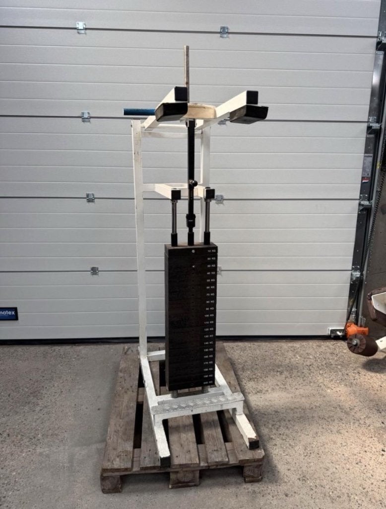 Stack loaded standing calf raise 200 kg / fitness, Sport en Fitness, Ophalen of Verzenden, Gebruikt