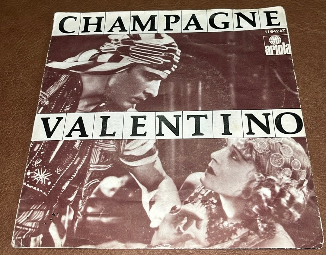 Champagne ‎– Valentino - 7” vinyl single - NL 1977, Ophalen of Verzenden, Gebruikt