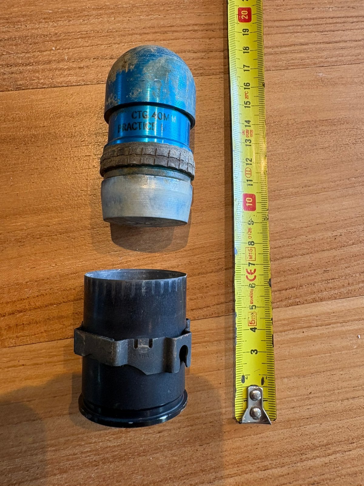40mm dummy leeg inert, Verzamelen, Ophalen of Verzenden, Landmacht, Overige typen