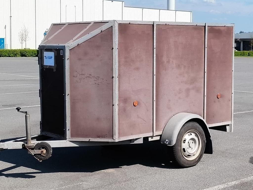 Gesloten aanhangwagen, Auto diversen, Aanhangers en Bagagewagens, Ophalen, Gebruikt