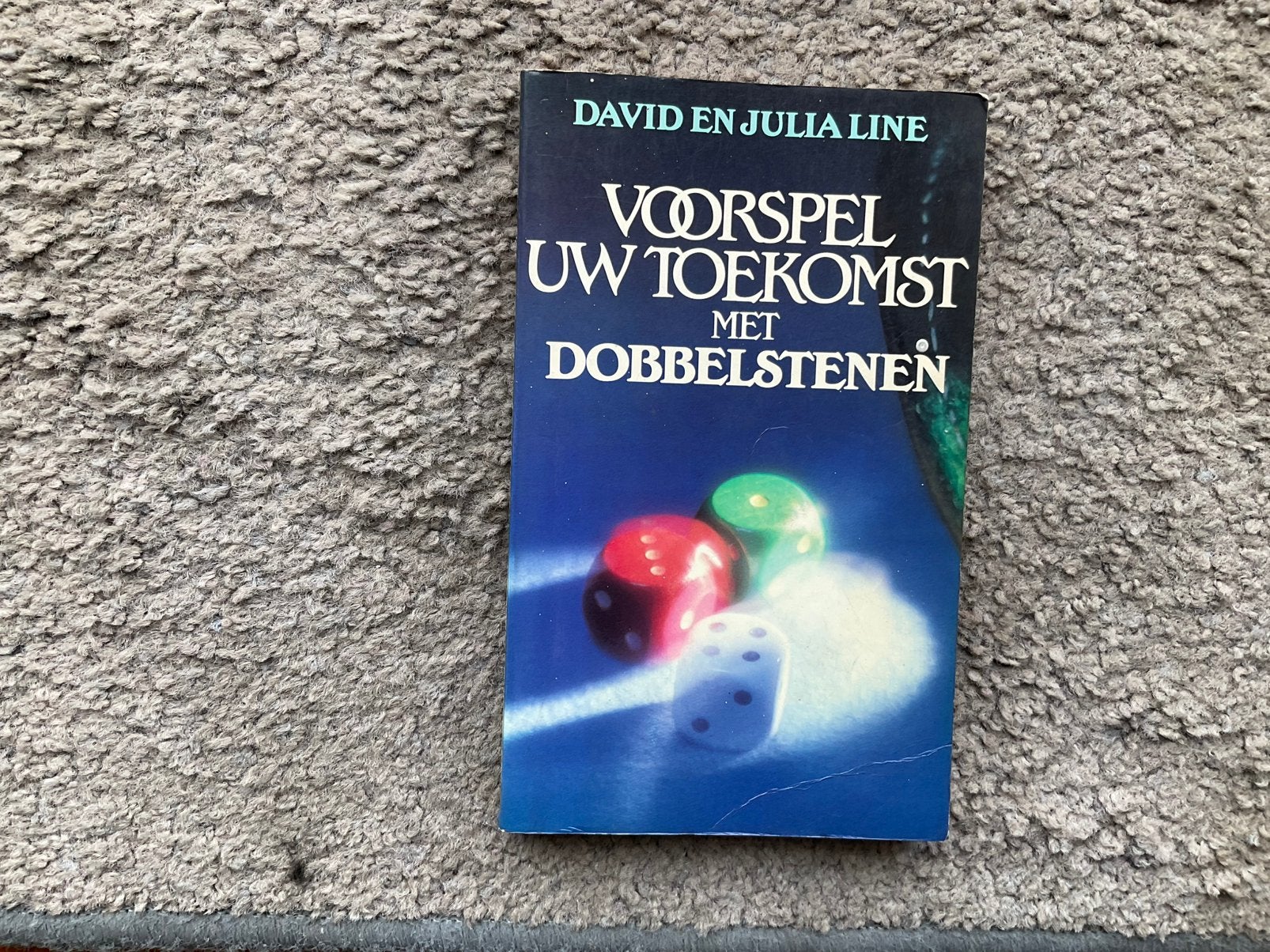 Voorspel uw toekomst met dobbelstenen, Livres, Ésotérisme & Spiritualité, Enlèvement ou Envoi, Comme neuf
