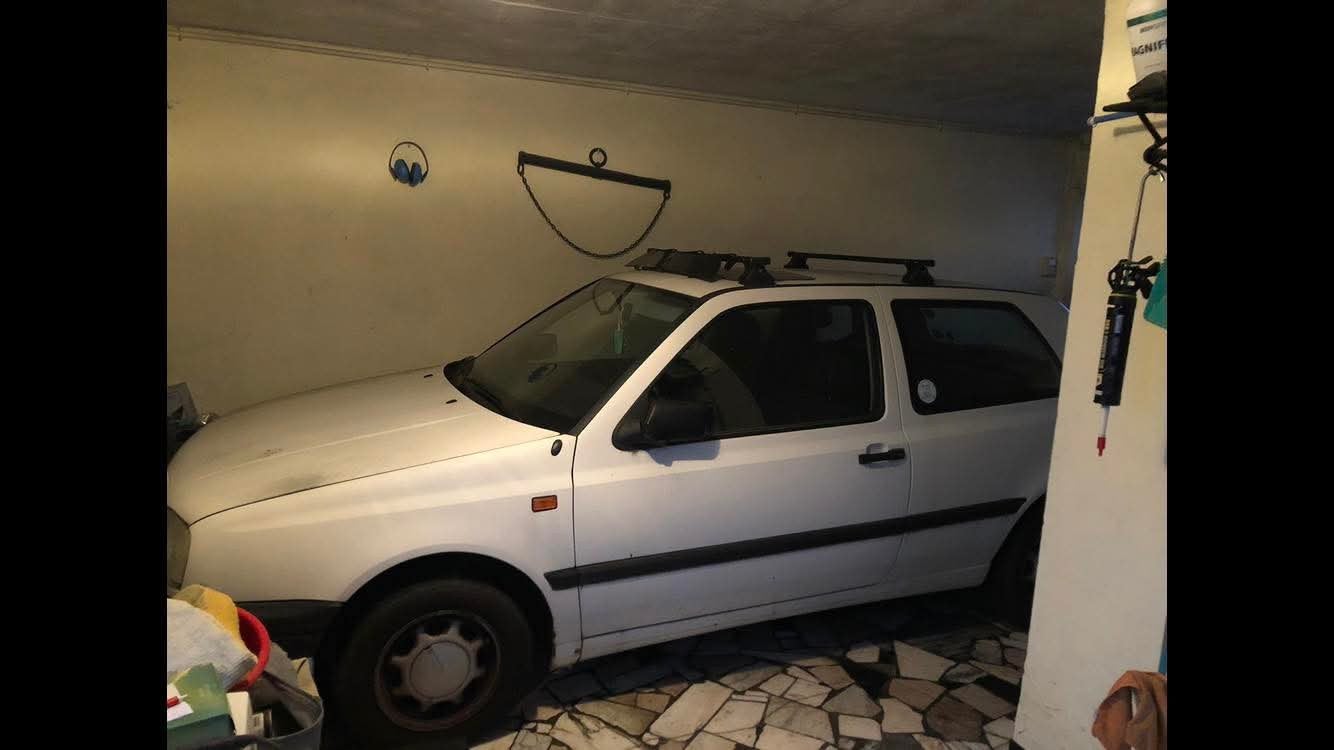 Golf 3 1.4 uit 1993, Auto's, Voorwielaandrijving, Stof, Wit, Handgeschakeld
