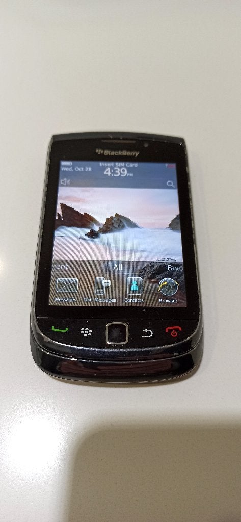 BlackBerry Torch (9800), Ophalen of Verzenden, Gebruikt, Zwart, Touchscreen