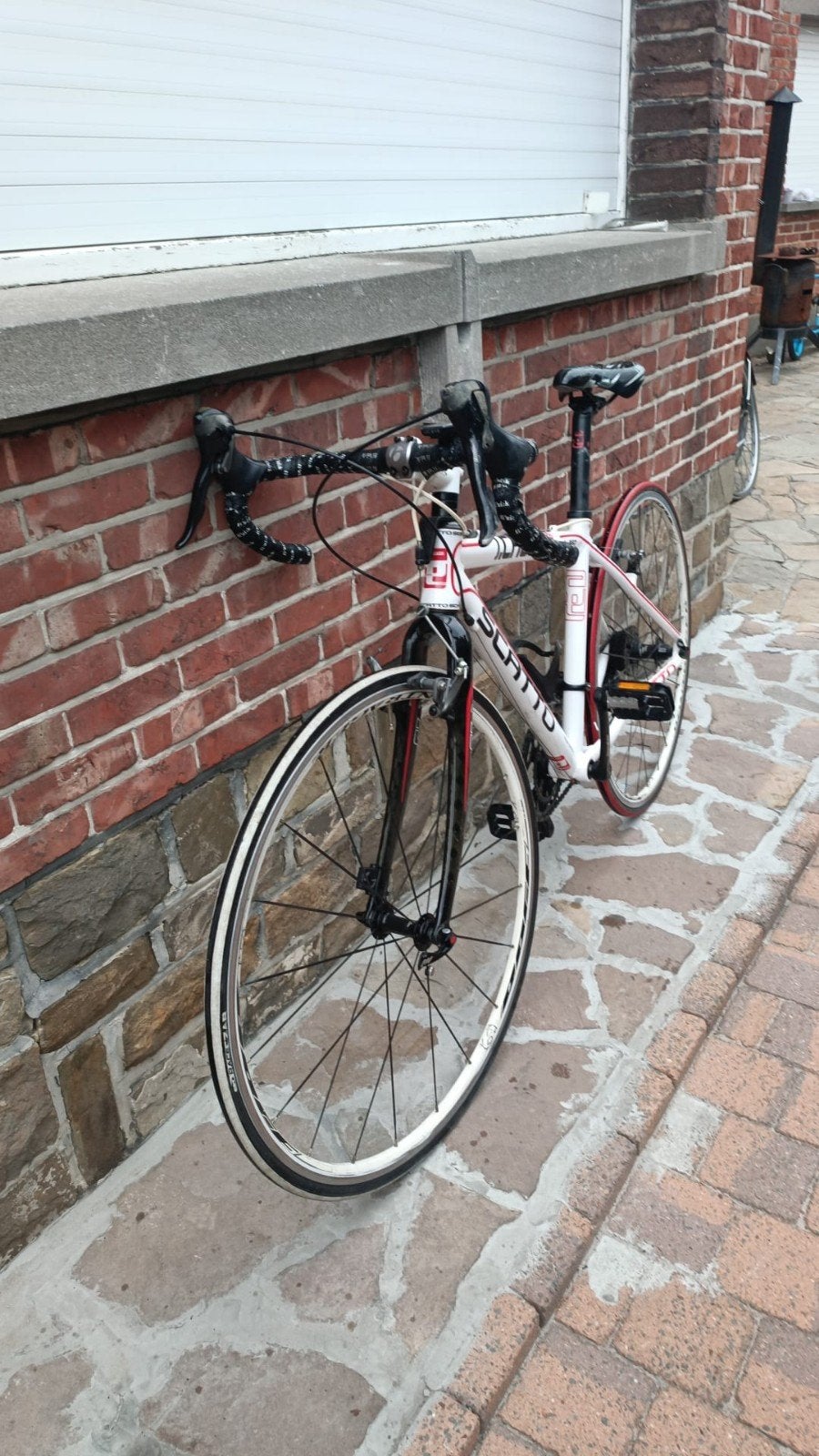 koersfiets maat 28, Ophalen