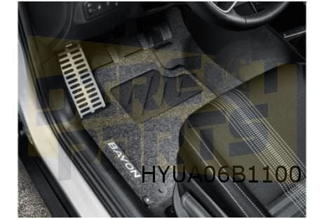 Hyundai Bayon Mattenset standaard (4x) tekst "Bayon" Origine, Neuf, -, -, Hyundai