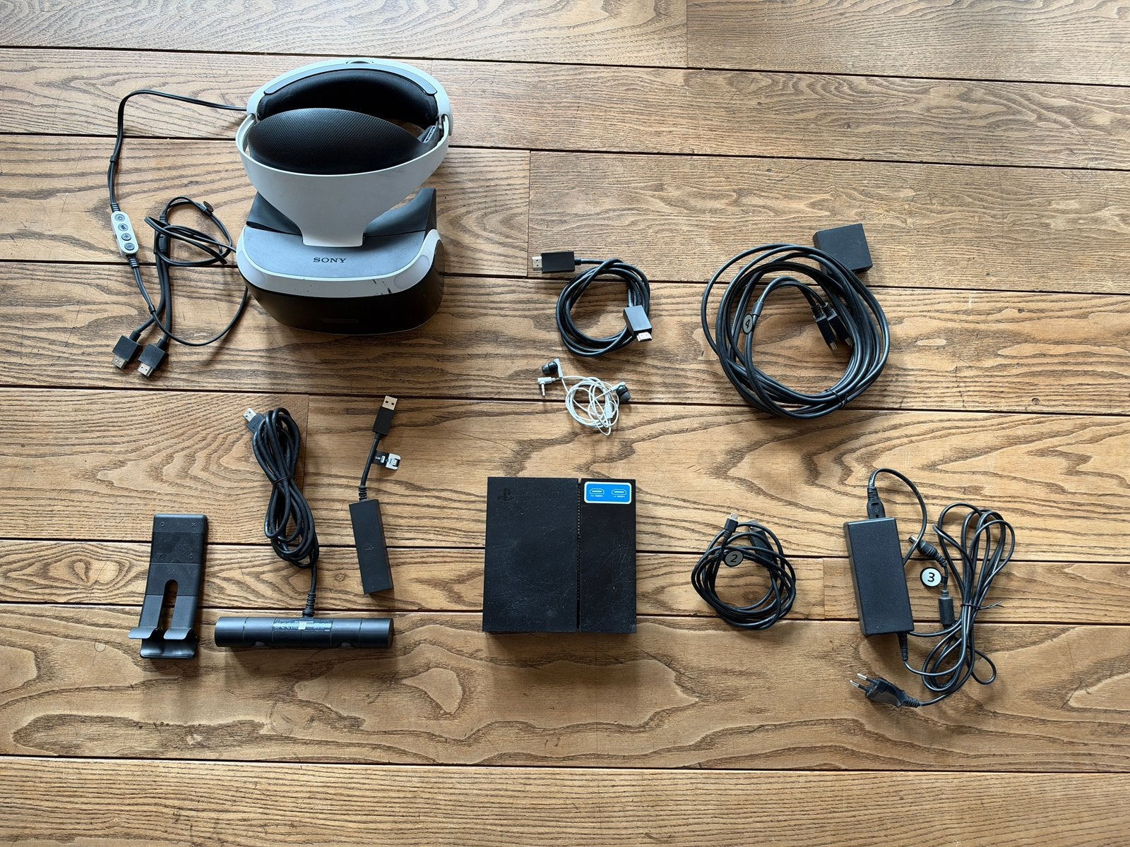 PS VR1 + camera + 5 games, Ophalen, Gebruikt, VR-bril, Sony PlayStation