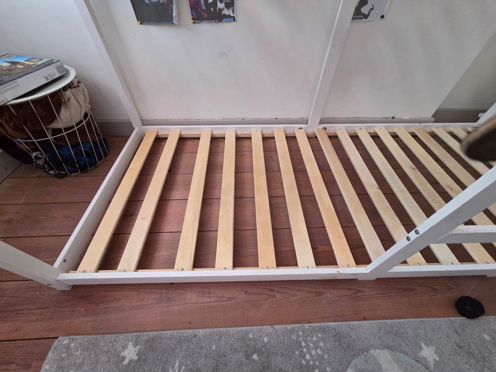 Kinder stapelbed, Ophalen, Zo goed als nieuw, Wit