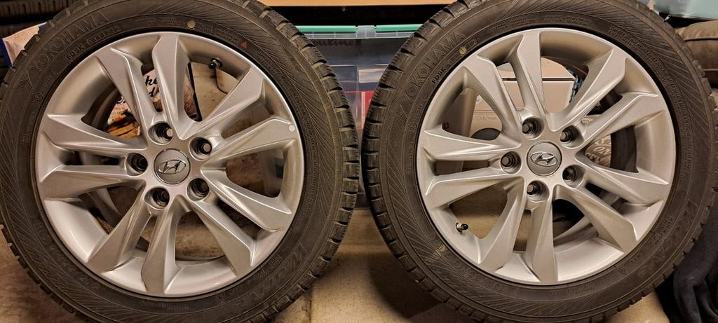 Originele hyundai velgen, Auto-onderdelen, Banden en Velgen, Ophalen, Gebruikt, 16 inch, Band(en)