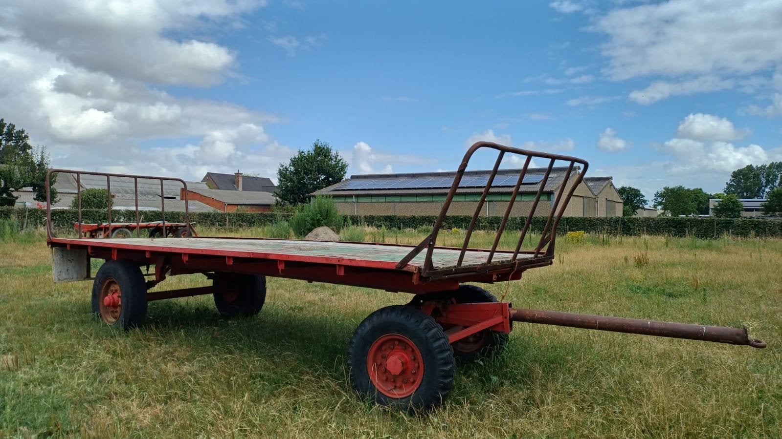Platte wagen, Zakelijke goederen, Ophalen, Transport