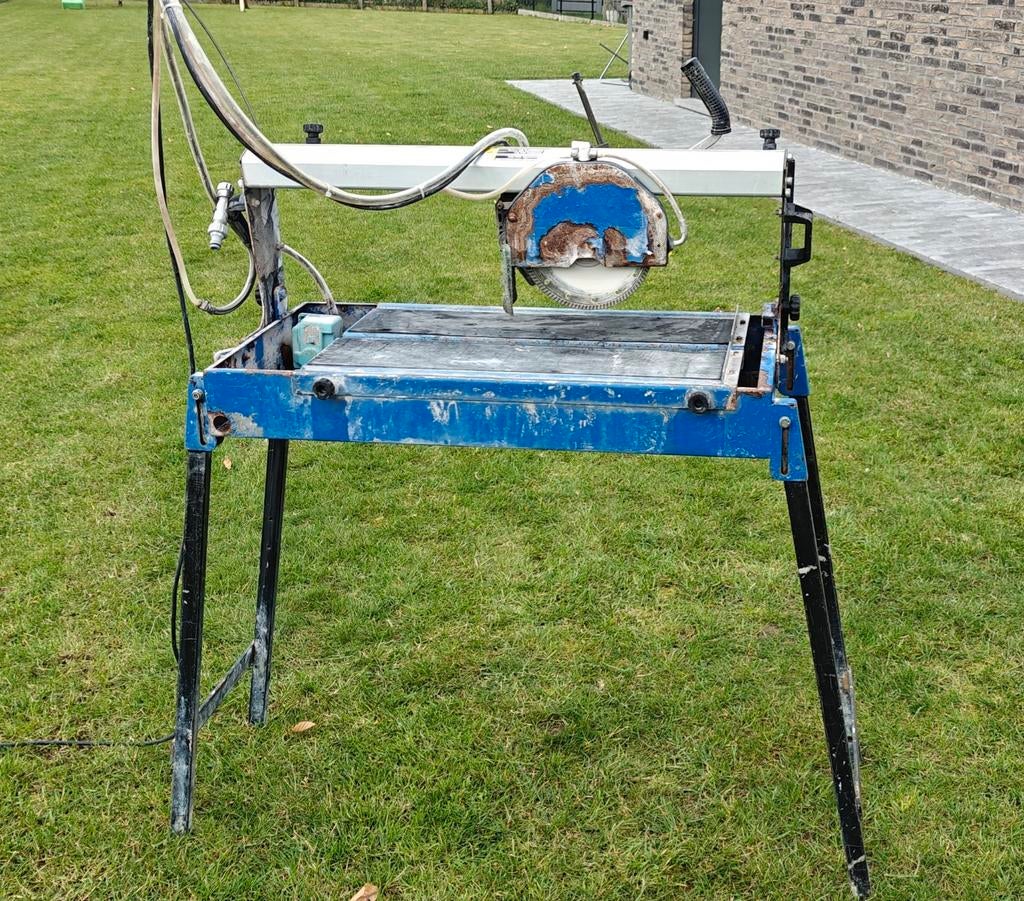 Carat tegelzaagmachine, Ophalen