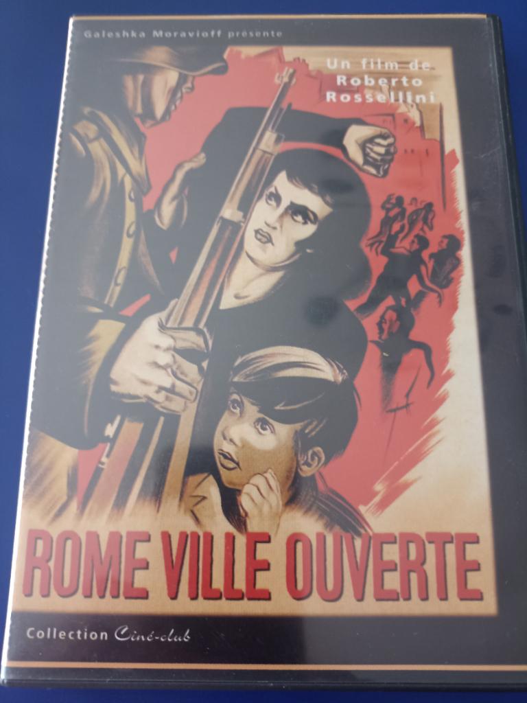 DVD - Roma città aperta, Enlèvement, Comme neuf, Drame