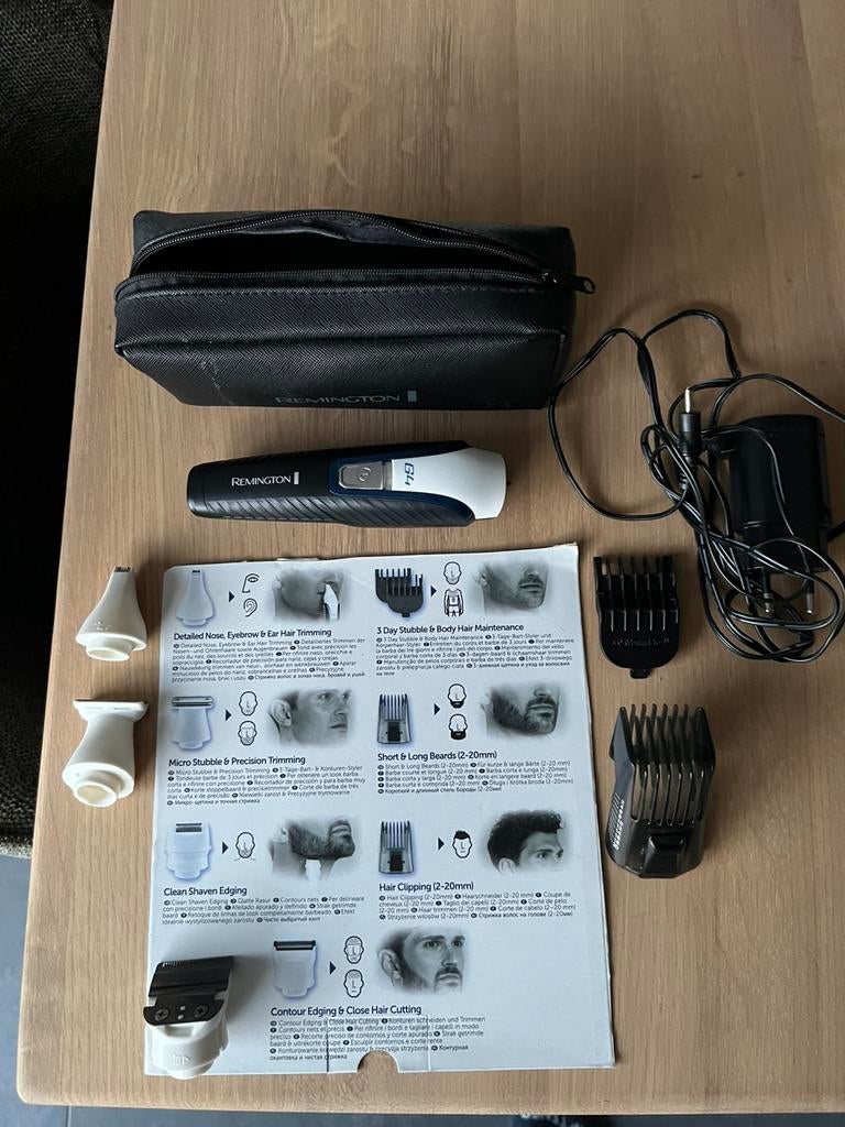 Baardtrimmer Remington, Ophalen of Verzenden, Zo goed als nieuw, Tondeuse