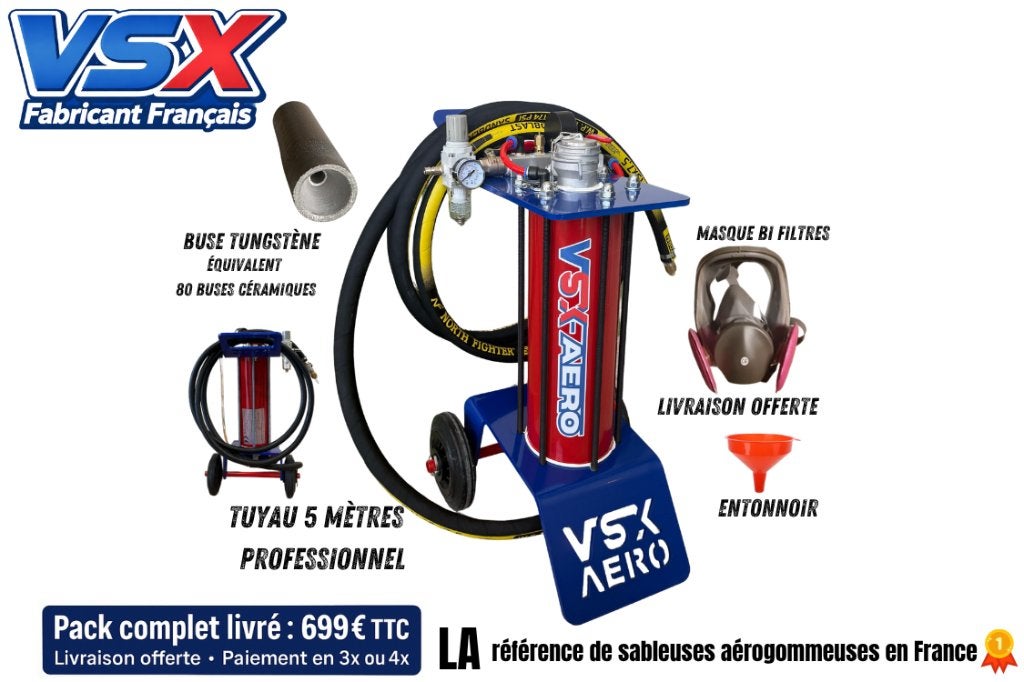 Sableuse VSX Aéro 8 - Equipement complet, Envoi, Neuf, Autres types