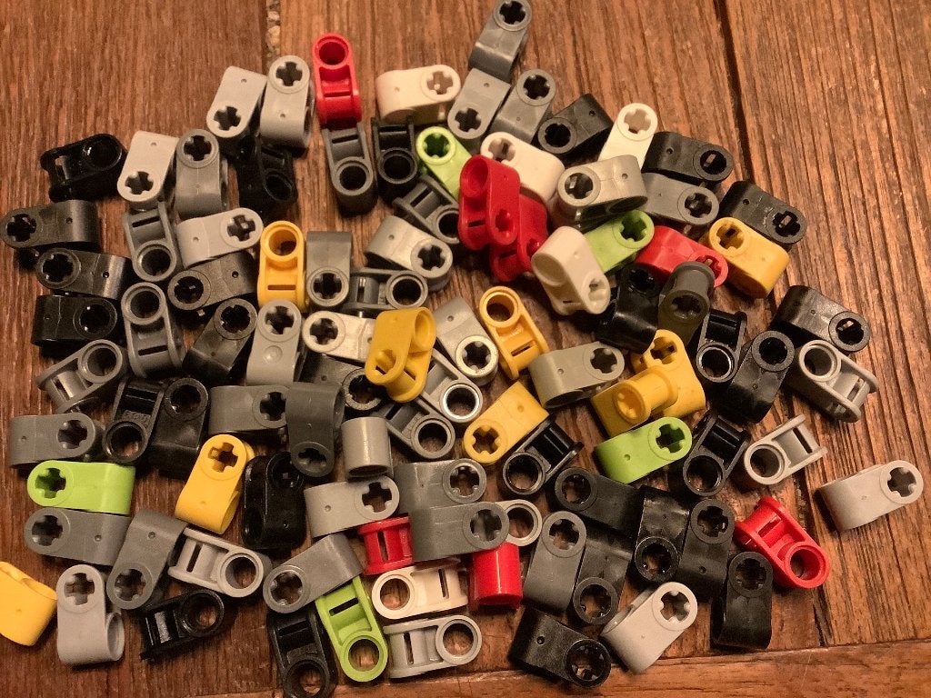 Lego Technic Axle and Pin Conn. Perpendicular 100st / 454-11, Kinderen en Baby's, Lego, Ophalen of Verzenden, Zo goed als nieuw
