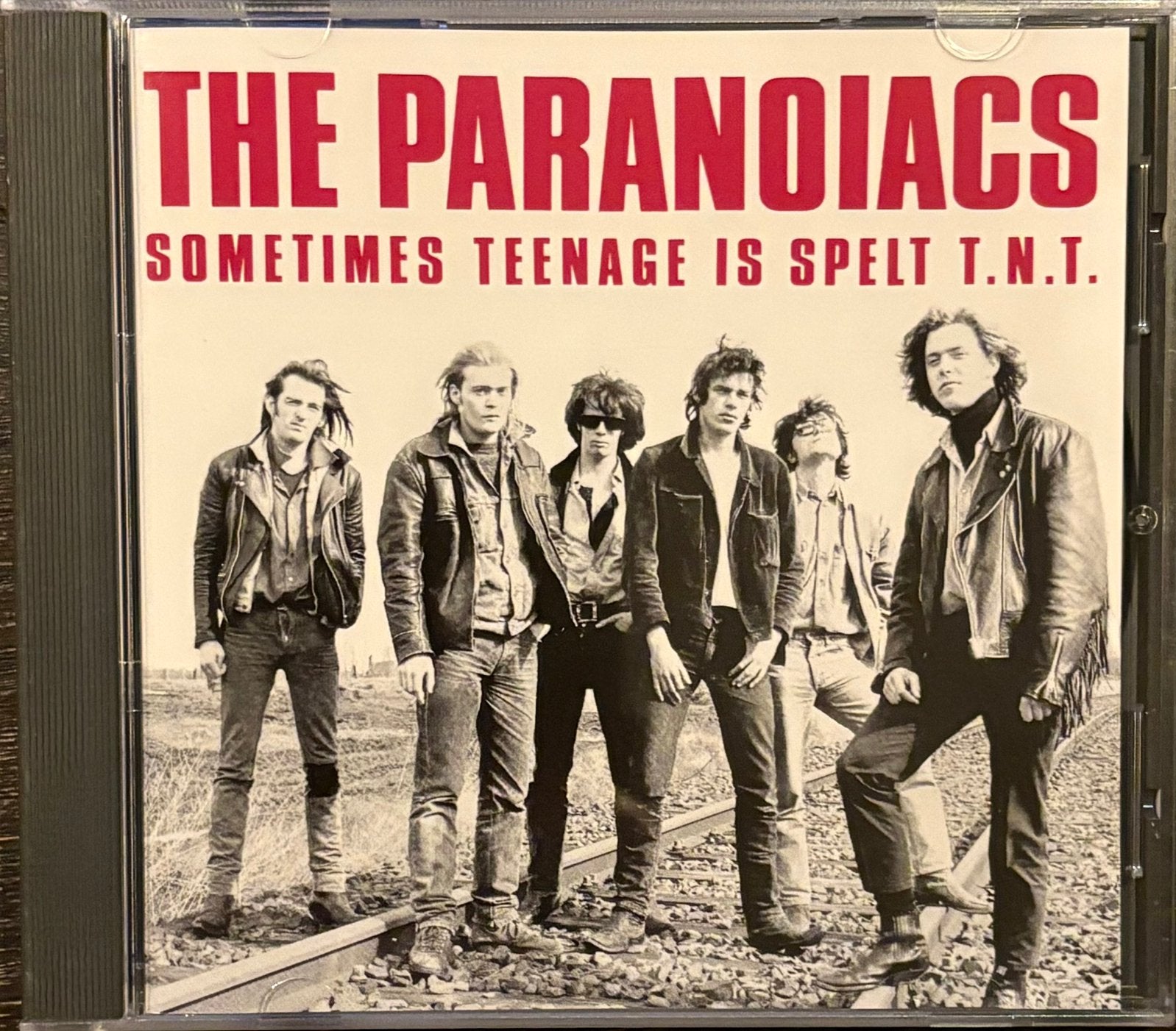THE PARANOIACS - Sometimes Teenage Is Spelt T.N.T., Ophalen of Verzenden, Zo goed als nieuw, Punk Rock