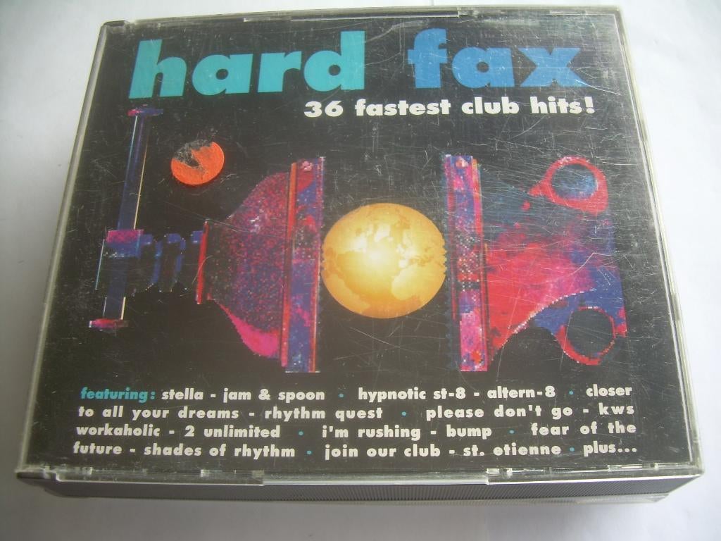 2 CD BOX - HARD FAX  - 36 CLUB HITS, Cd's en Dvd's, Cd's | Verzamelalbums, Ophalen of Verzenden, Zo goed als nieuw, Dance, Boxset