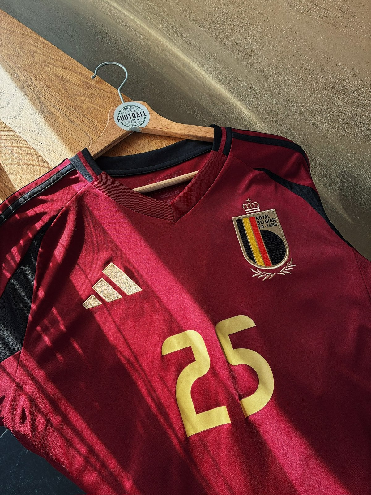 Voetbalshirt Doku rode duivels België, Ophalen of Verzenden, Zo goed als nieuw