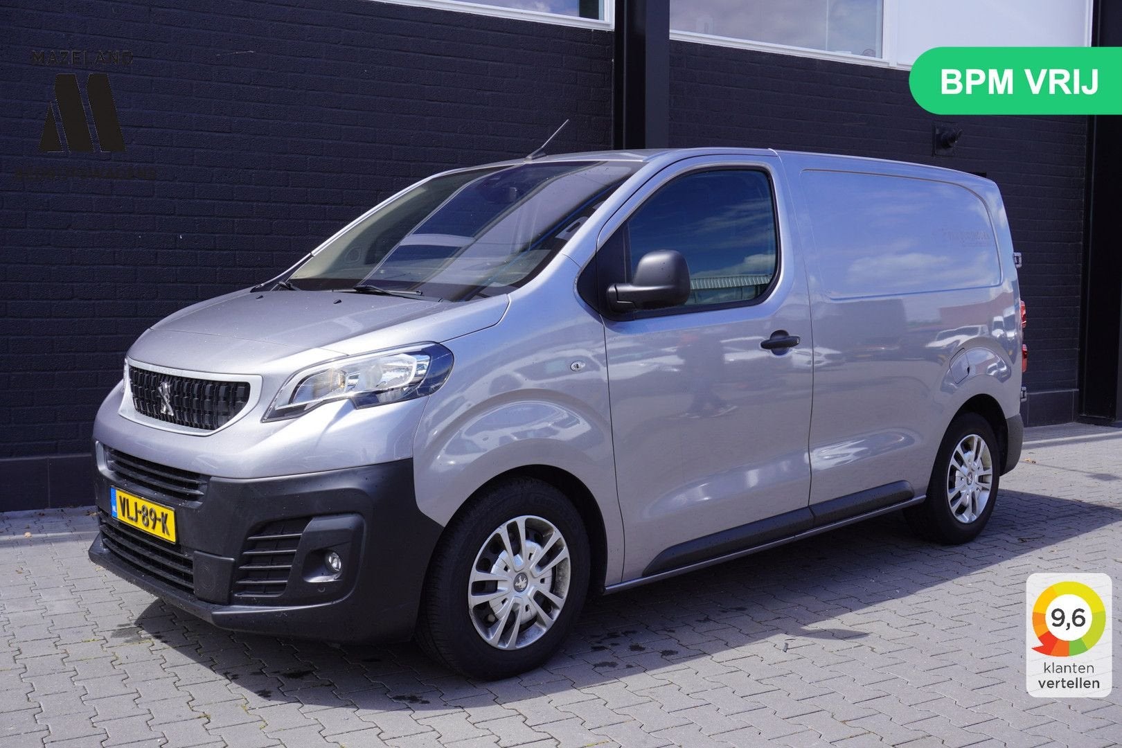 Peugeot Expert 2.0 BlueHDI 122PK Automaat EURO 6 - A/C Clima, Autos, Argent ou Gris, Achat, Entreprise, Carnet d'entretien