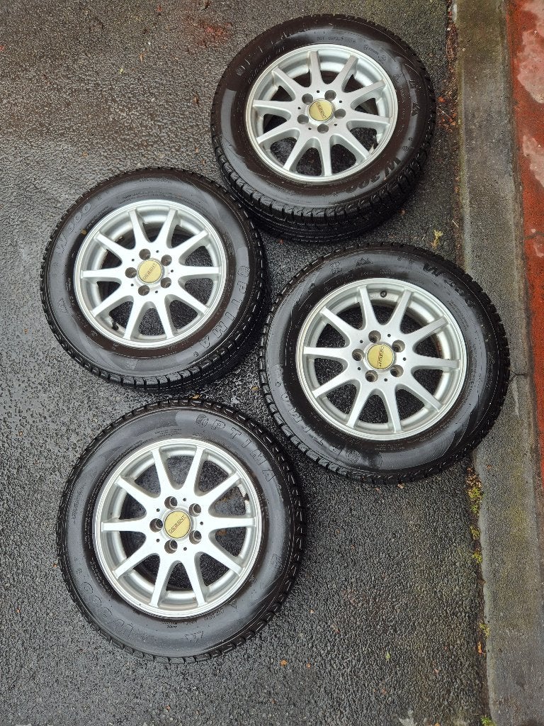 roues d'hiver, Autos : Pièces & Accessoires, 14 pouces, Pneus et Jantes, Pneus hiver, Véhicule de tourisme