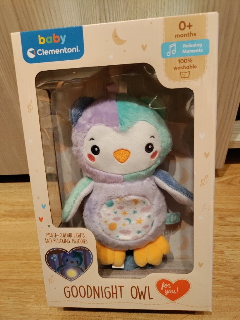Clementoni goodnight owl, Kinderen en Baby's, Overige merken, Overige karakters, Overige typen, Nieuw