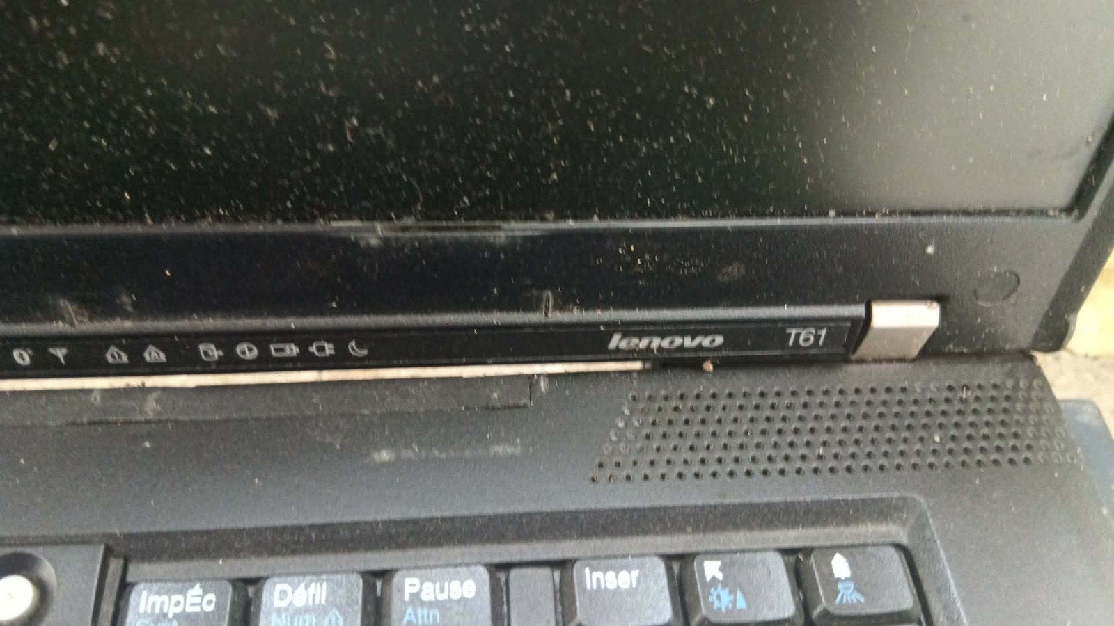 À vendre, Lenovo ThinkPad T61 pour pièces ou réparation, Enlèvement ou Envoi, Utilisé