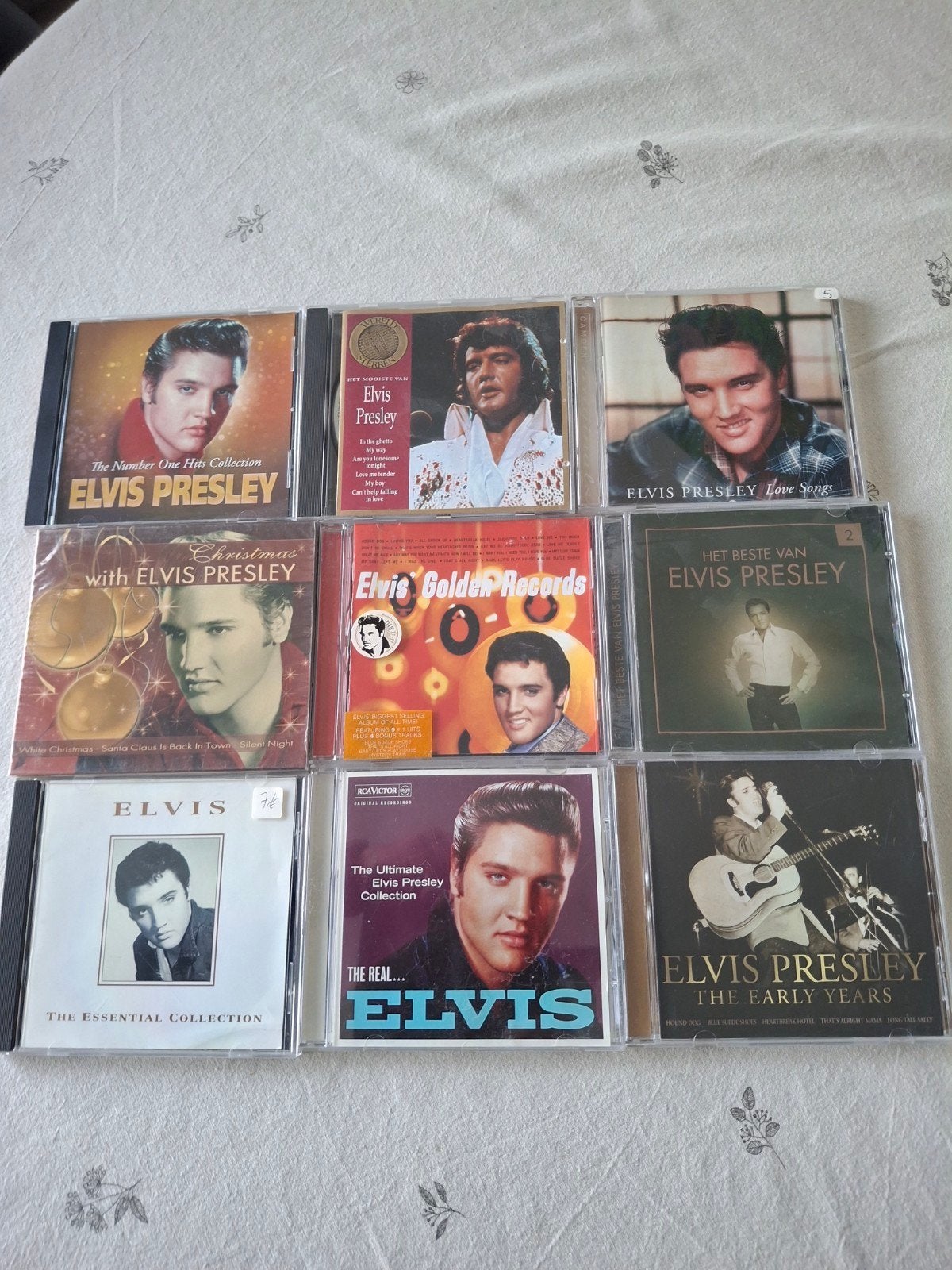 cds elvis 1,5 euro par cd, Enlèvement ou Envoi