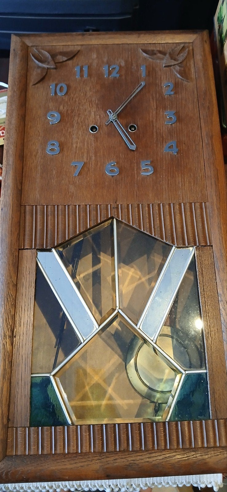 Horloge Art Déco Westminster, Enlèvement