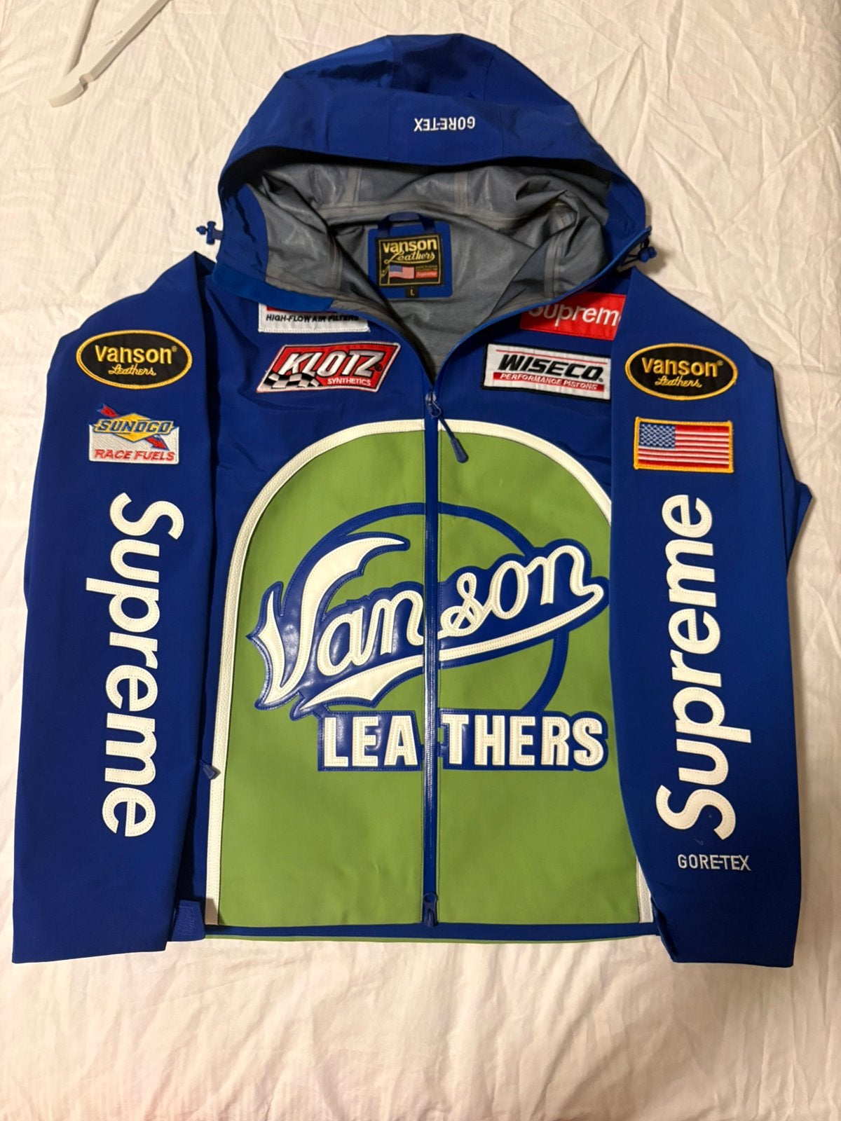 Veste supreme x vanson, Kleding | Heren, Ophalen of Verzenden, Zo goed als nieuw