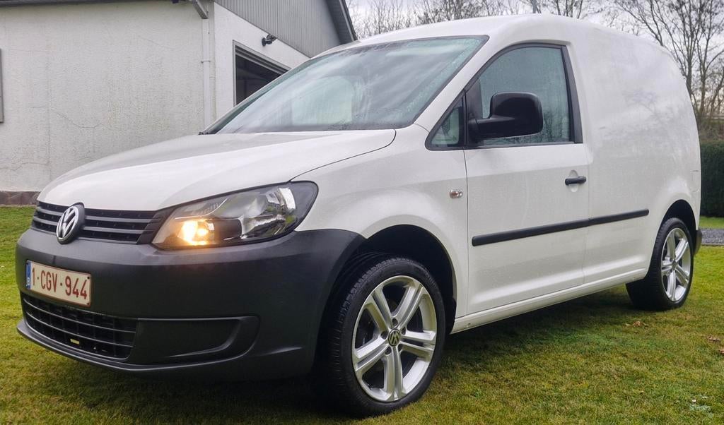 Vw Caddy 1.6 TDI, Auto's, Euro 5, Volkswagen, Wit, Particulier