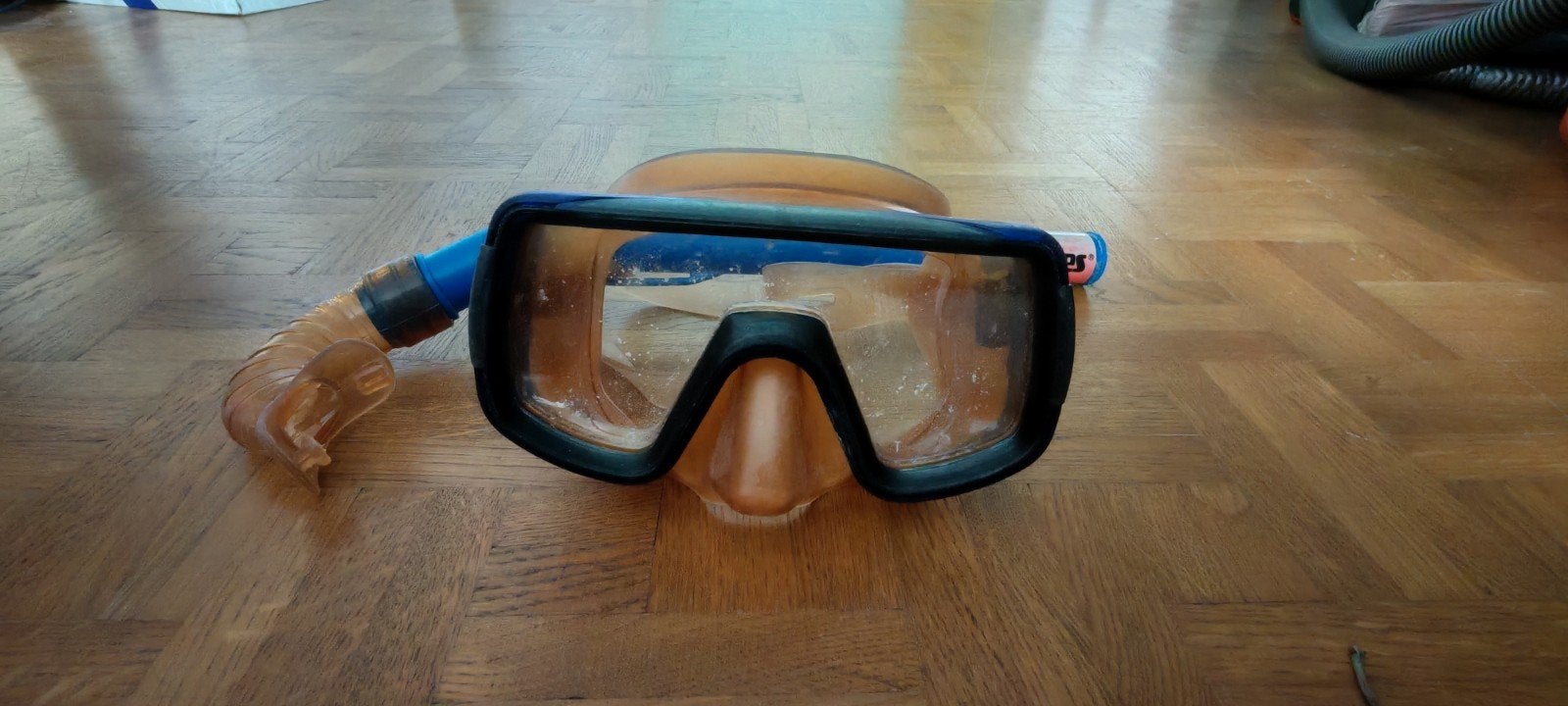 Snorkelmasker en snorkel, Watersport en Boten, Duiken, Ophalen, Gebruikt, Zwem- of Duikvliezen