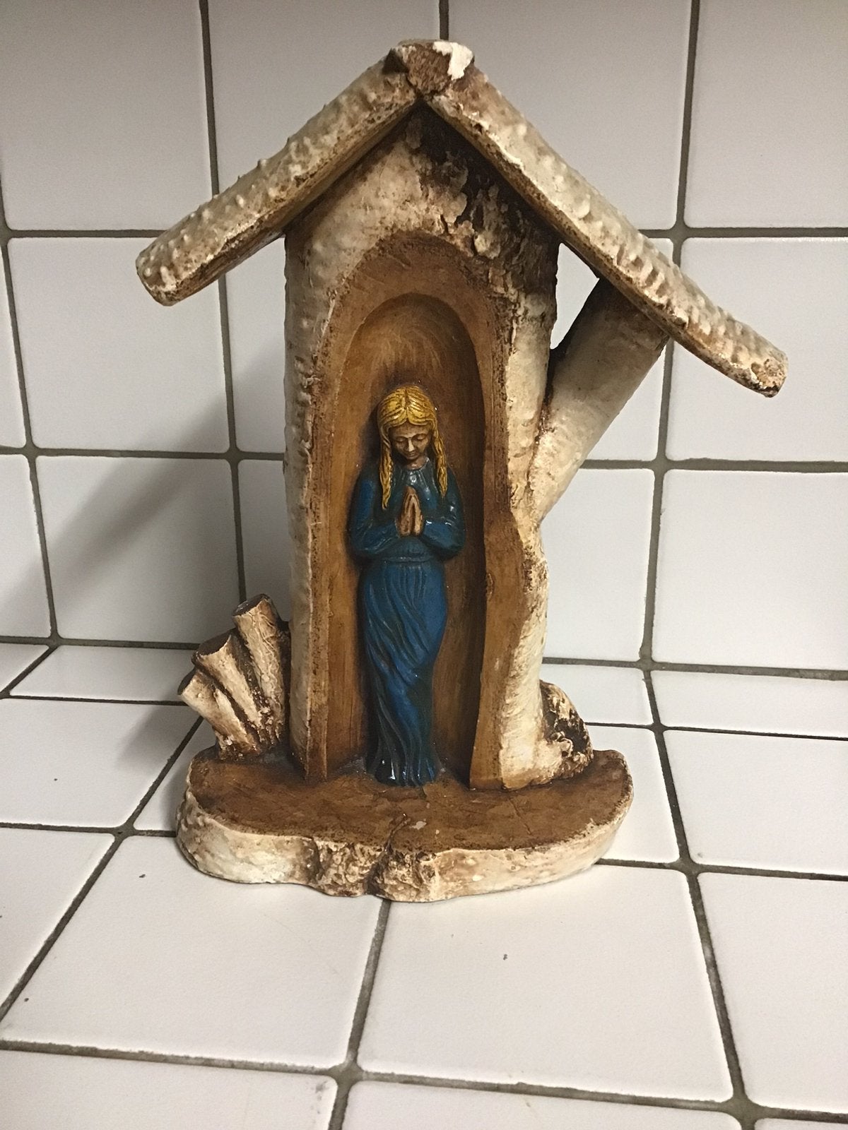 Vintage kapel met Maria, Ophalen of Verzenden